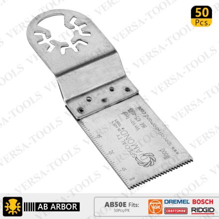 Versa Tool AB1E 30mm Stainless Steel Saw Blade Compatible with Fein Multimaster, Dremel, Bosch, Craftsman, Ridgid Oscillating Tools