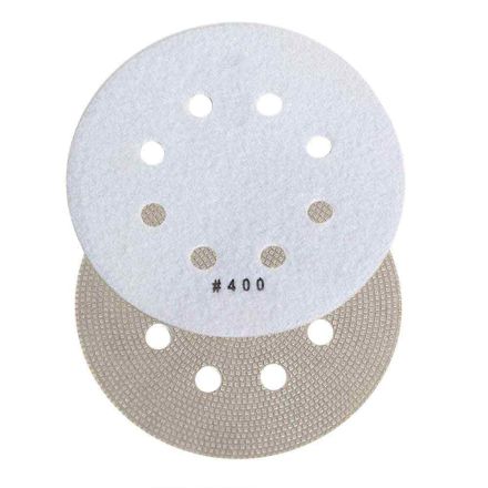 Specialty Diamond BRTD6400 6 Inch 400 Grit Thin Electroplated Dry Pad for Orbital Sanders