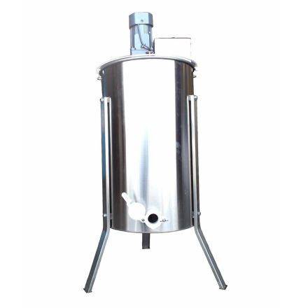 GoodLand Bee Supply HE2MOT 2 Frame Beekeeping 304 Stainless Steel Drum Honey Motorized Extractor With Stand - Electric 110V
