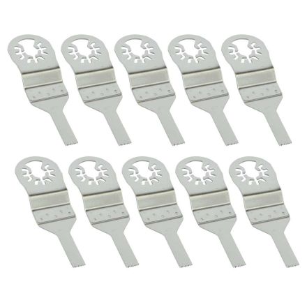 Versa Tool MB10G 10mm Stainless Steel Saw Blades Compatible with Fein Multimaster, Dremel, Bosch, Craftsman, Ridgid Oscillating Tools / 10pk