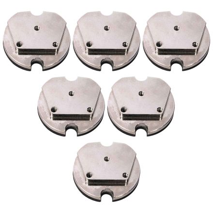 Total Polishing Systems TPSMAGADAPT-6PK Trapezoidal Magnetic / Hook & Loop Adaptor for TPS Quickplate (6/Pk)