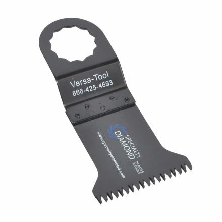 Versa Tool FB1C-D 45mm Japan Cut Tooth HCS Multi-Tool Saw Single Blade Display Pack Fits Fein Supercut Oscillating Tools