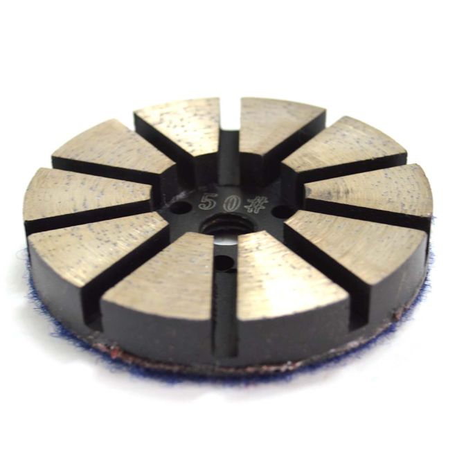 3" Grit 70 Metal Bond Wet Diamond Floor Polishing Pads Concrete Grinding Wheel 